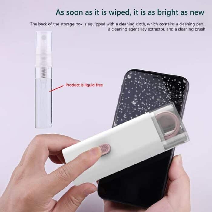 7-In-1 Computer Keyboard Cleaner Brush Kit Bluetooth Earphone Cleaning Pen