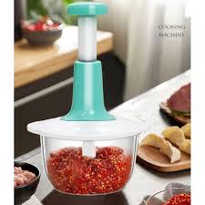 Manual Food Chopper Hand-Press 1.5 Liter