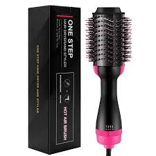 SP Dealz Hair Dryer Brush 3-in-1 Hot Air Brush Hair Styling Machine Brush for Women
