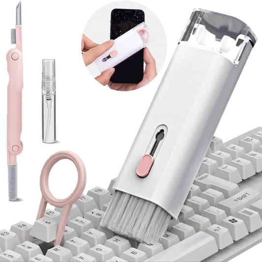 7-In-1 Computer Keyboard Cleaner Brush Kit Bluetooth Earphone Cleaning Pen